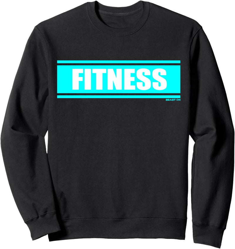 Fitness Blau Gym Fitness Workout Gym Spruch Motivation Blau Sweatshirt