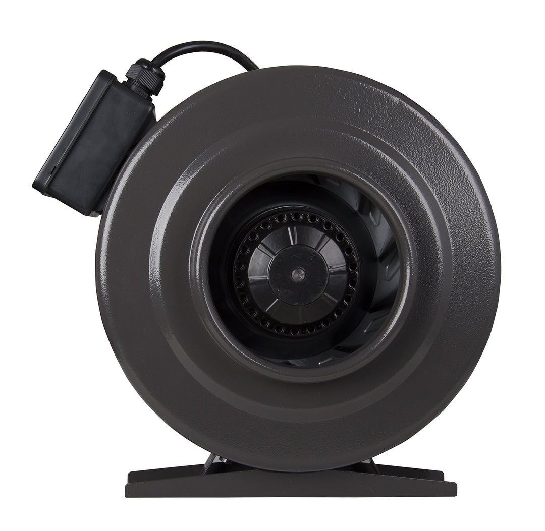 Rohrventilator 250 mm Anschluss 160 W Grow Fan Lüfter Abluft Gebläse Growräume Industrie Lüftung dim