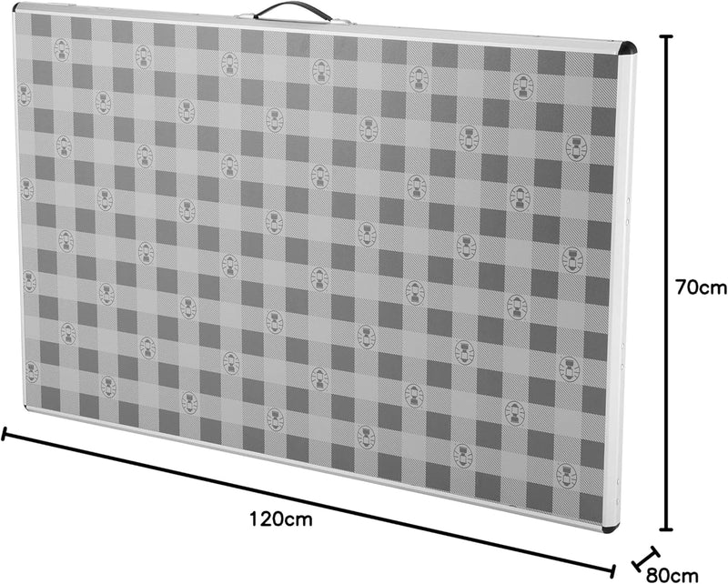 Coleman kompakter Campingtisch, faltbar und leicht zu transportieren 120 x 80 x 70 cm