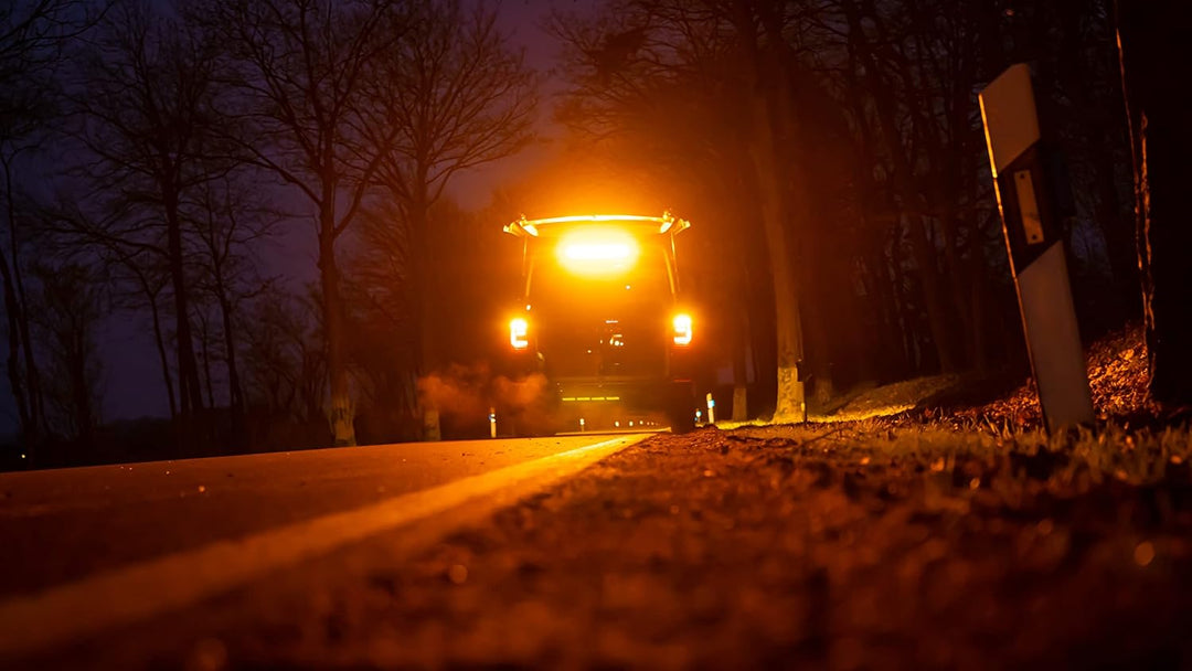 Heckwarnsystem Backstorm 2023 ECE R65-62cm | Heckabsicherung | Zulassung ECE R65 | Frontblitzer | Wa