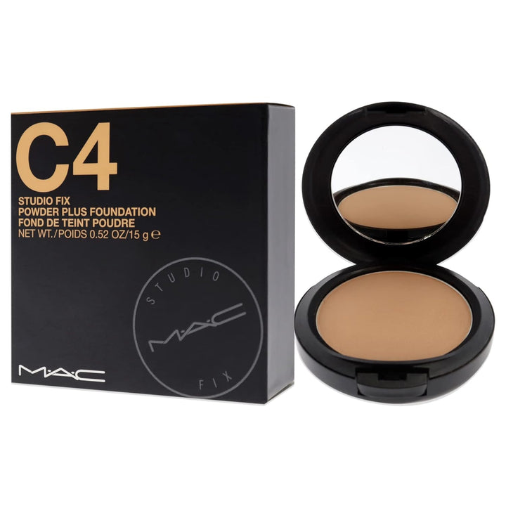 MAC Studio Fix Powder Plus Foundation Glas C4 15 g (1er Pack), C4 15 g (1er Pack)