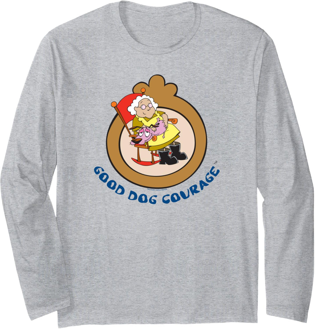Courage the Cowardly Dog Good Dog Courage and Muriel Langarmshirt