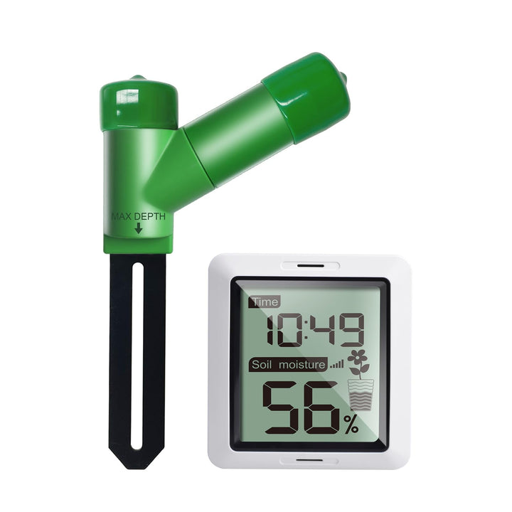 ECOWITT WH0291 Bodenfeuchtigkeitsprüfer für Pflanzen Erde Feuchtigkeitssensor mit digitalem LCD-Disp