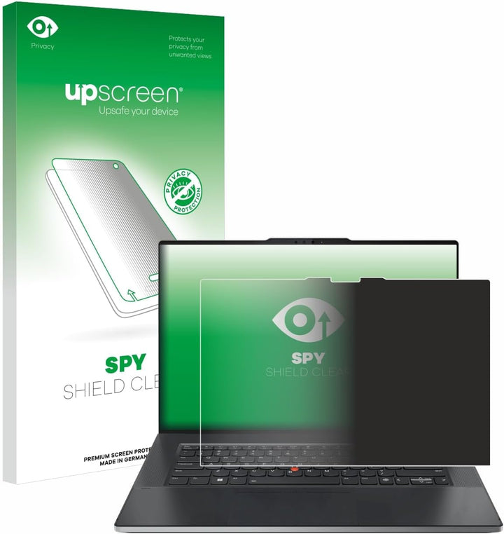 upscreen Anti-Spy Blickschutzfolie für Lenovo ThinkPad Z13 (2. Gen.) Privacy Screen Displayschutz-Fo