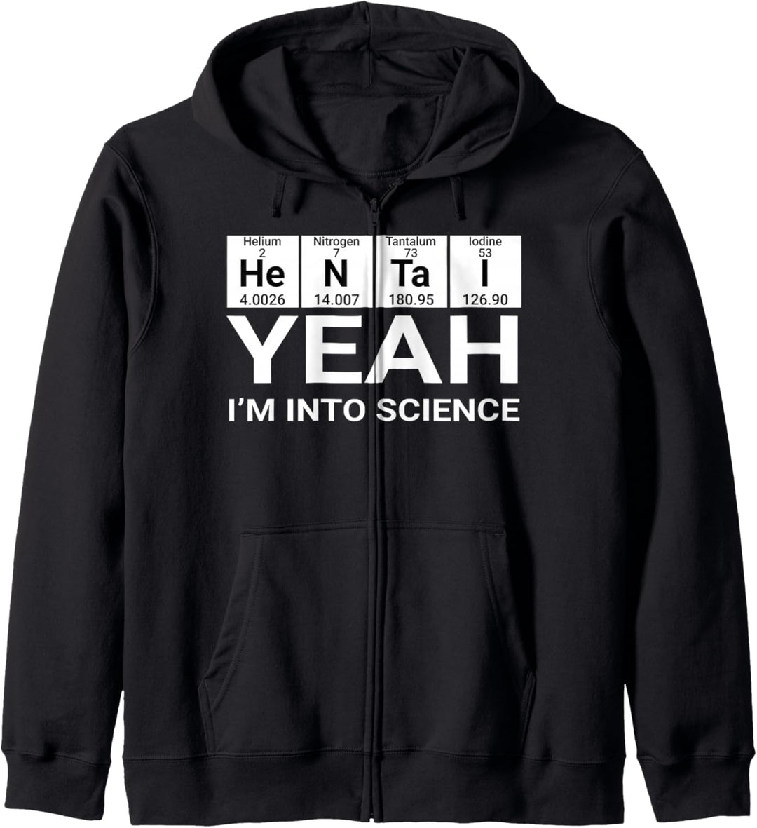Ja, ich bin ein Fan von Science Hentai Lover Kapuzenjacke
