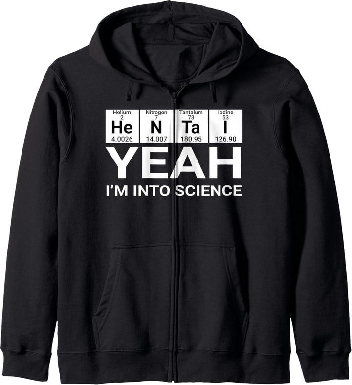 Ja, ich bin ein Fan von Science Hentai Lover Kapuzenjacke