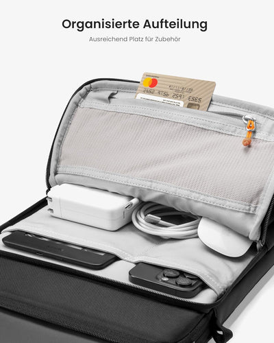 tomtoc 360° Tasche Hülle für 13 Zoll MacBook Air M2/A2681 M1/A2337 2022-2018, 13-Zoll MacBook Pro M2