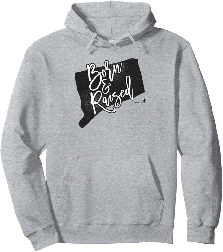 Connecticut Born Design Pullover Hoodie