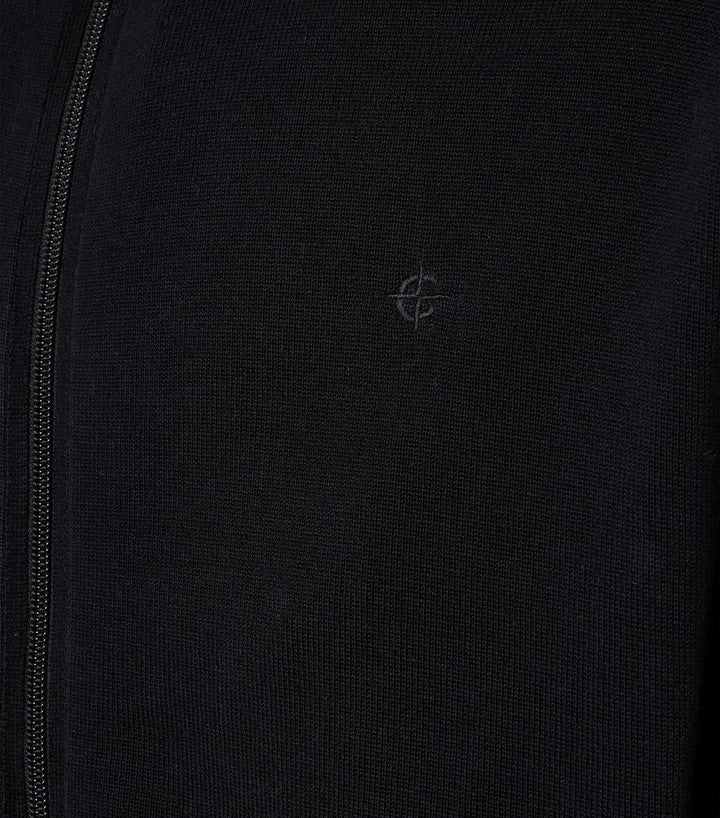 CASAMODA Strickjacke Uni M Schwarz, M Schwarz