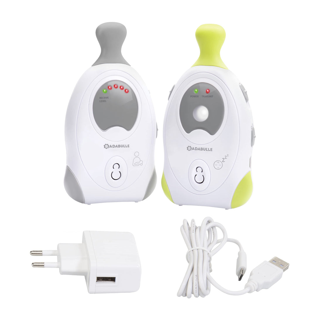 Badabulle B014010 Babyphone Online 300m+, weiss Babyphone Baby Online 300