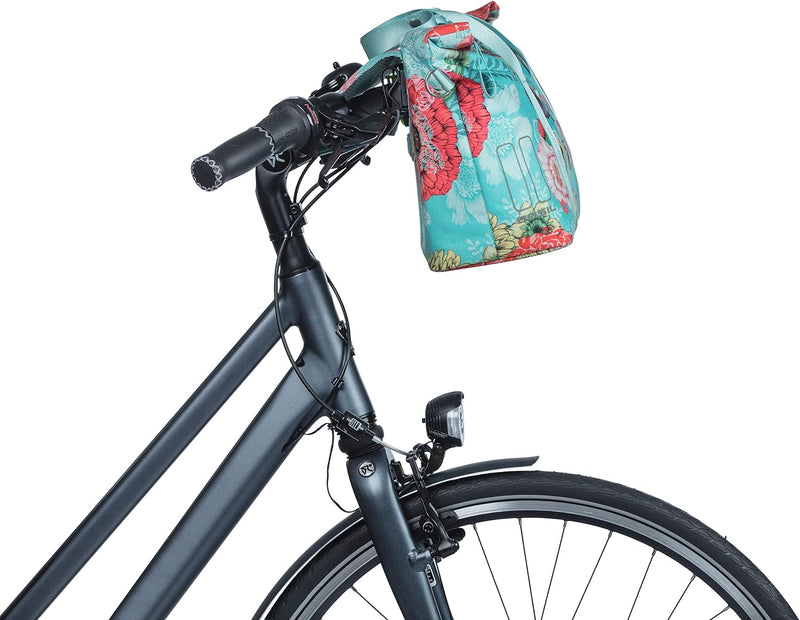 Basil B.V. Basil Bicycle Handbag Bloom Field MIK 29x15x28,5cm Sky Blue, 29x15x28,5cm Sky Blue