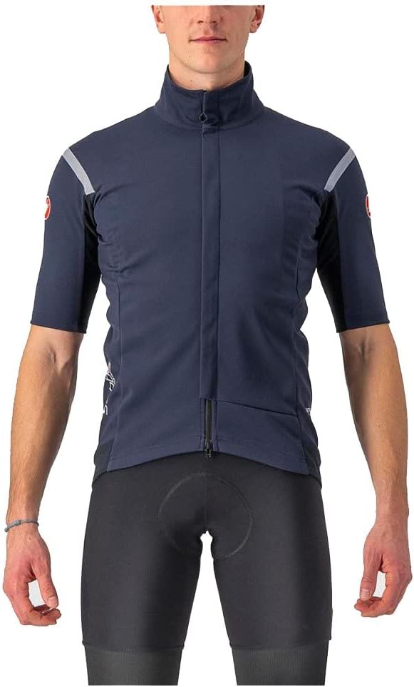 CASTELLI Herren Gabba Ros 2 Jacket 3XL SAVILE BLUE/SILVER GRAY, 3XL SAVILE BLUE/SILVER GRAY