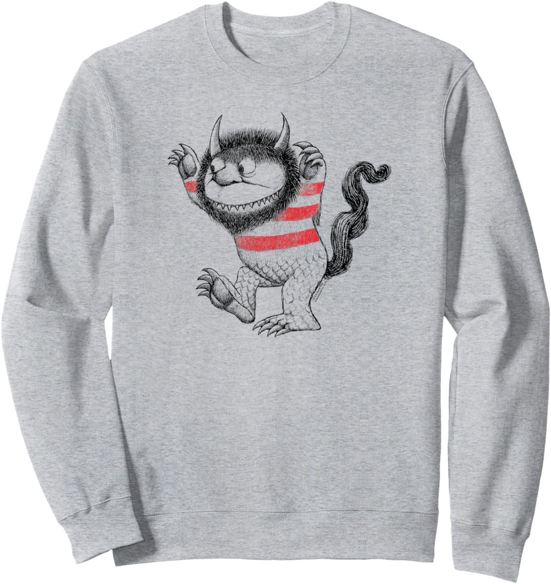Where the Wild Things Are Carol Line Art Sweatshirt