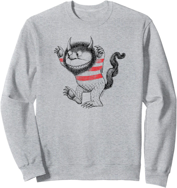 Where the Wild Things Are Carol Line Art Sweatshirt