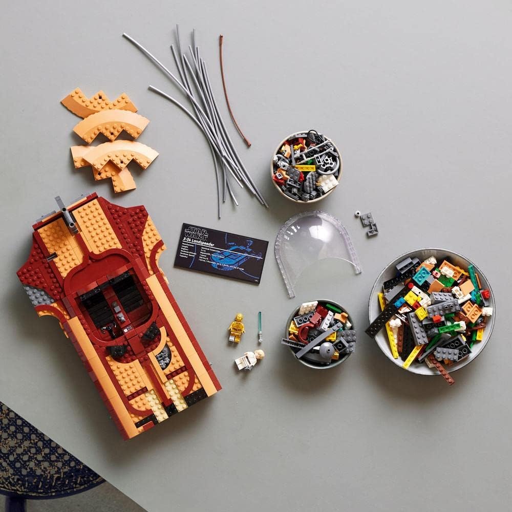 LEGO Star Wars 75341 Le Landspeeder de Luke Skywalker, Maquette de Vaisseau Spatial, Adultes, Ultima