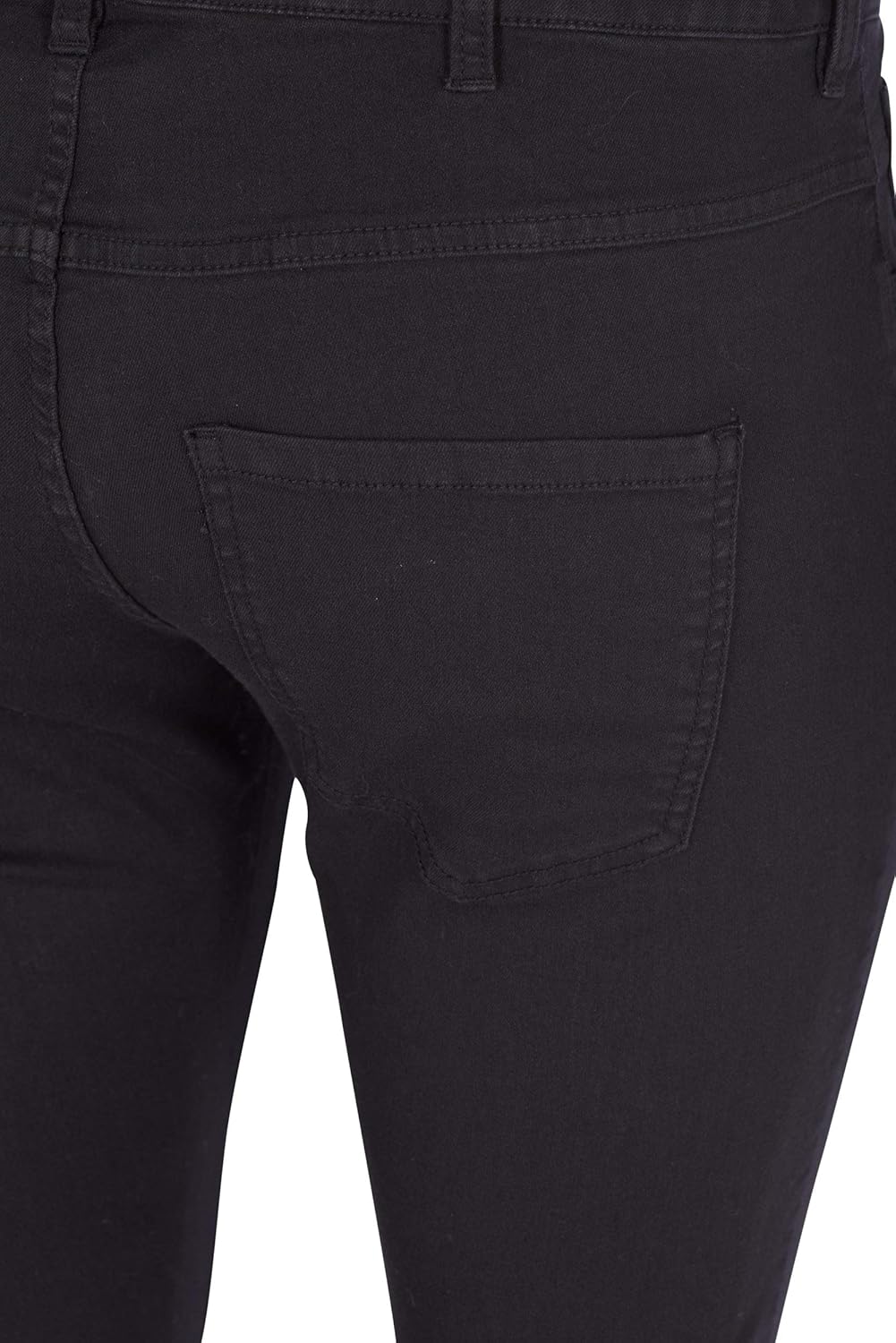Zizzi Grosse Grössen Damen Super Slim Amy Jeans mit hoher Taille Gr 42-56 50/82 cm Schwarz, 50/82 cm