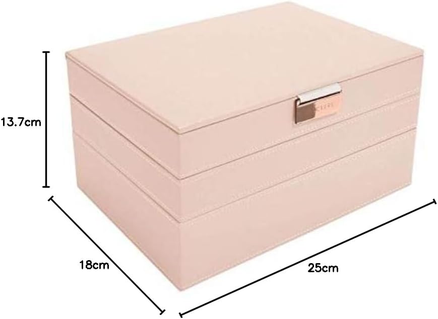 Stackers Blush Klassisch Schmuckschatulle - 3 Blush Pink, Blush Pink