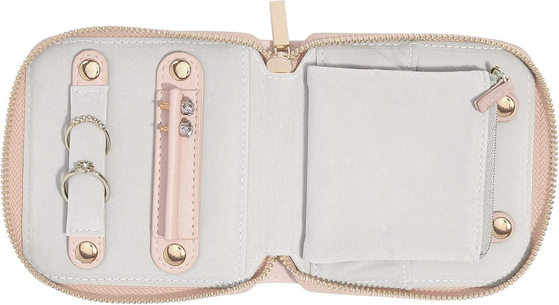 Stackers Compact Jewellery Roll Blush Pink