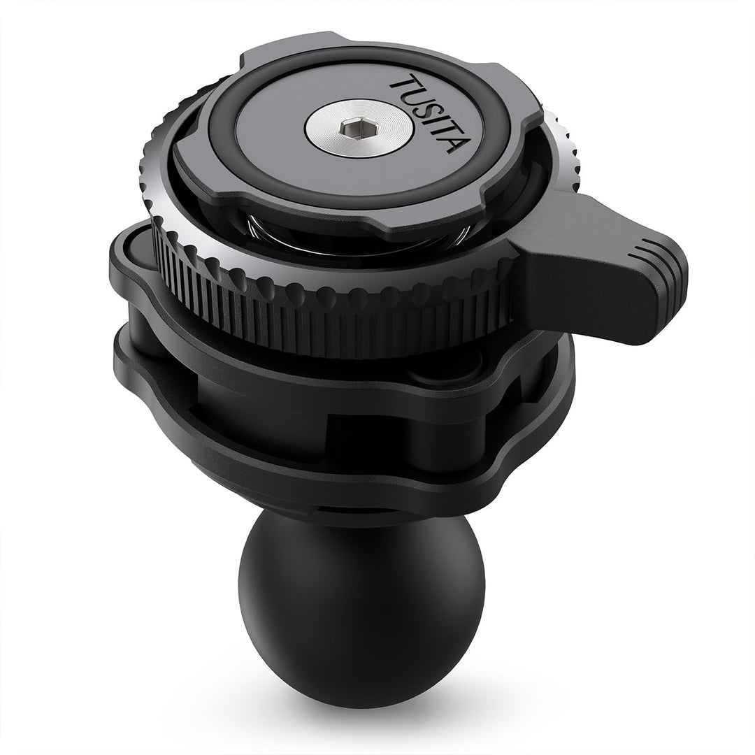TUSITA Twist Lock 1" Kugel Adapter Halterung mit Vibrationsdämpfer