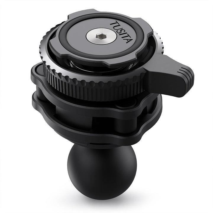 TUSITA Twist Lock 1" Kugel Adapter Halterung mit Vibrationsdämpfer