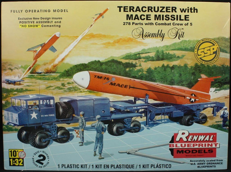 Revell Monogramm Massstab: 1: 32, Teracruzer mit Raketenmodell aus Druckguss