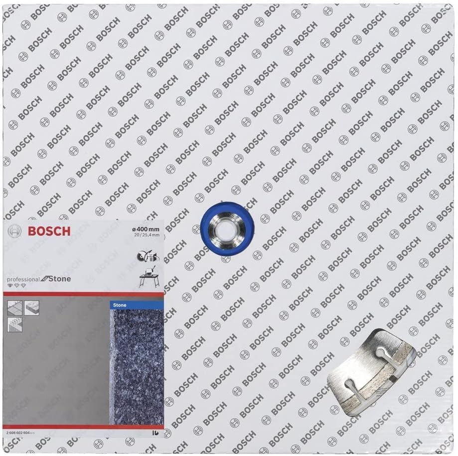 Bosch Professional 1x Diamanttrennscheibe Standard for Stone (für Stein, Granit, Beton, Ø 400 x 20/2