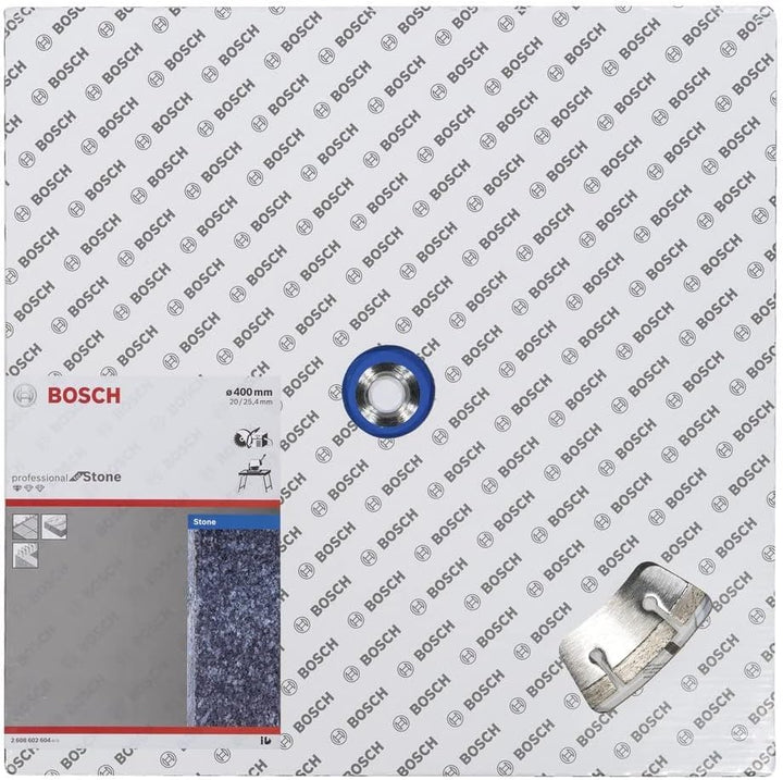 Bosch Professional 1x Diamanttrennscheibe Standard for Stone (für Stein, Granit, Beton, Ø 400 x 20/2