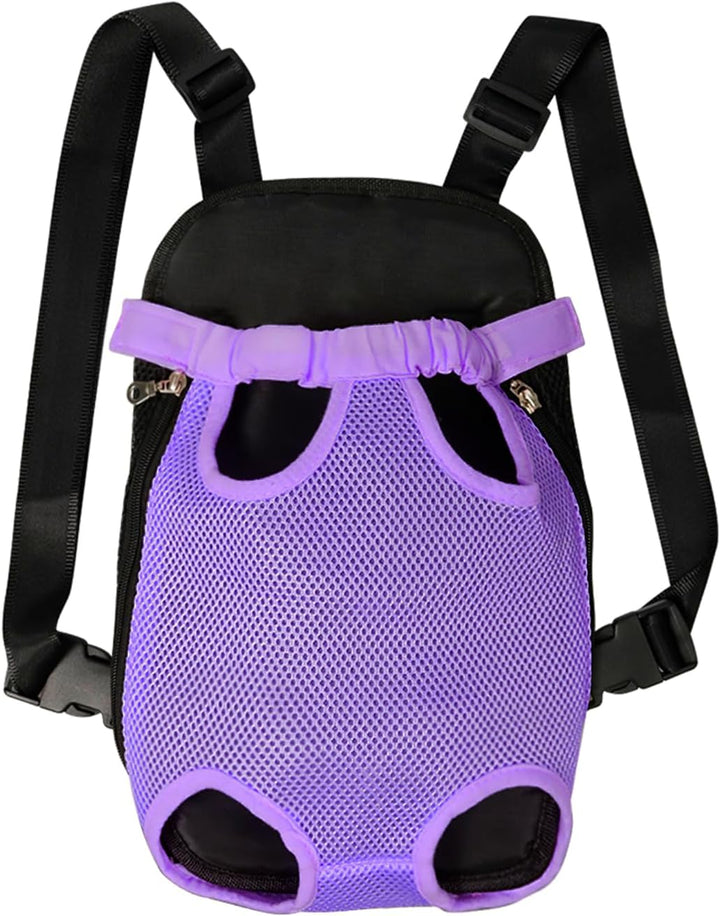 FEimaX Hunde Rucksack Hundetragetasche Verstellbar Frontrucksäcke Atmungsaktiv und Bequem Haustier T