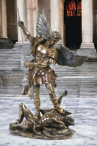 * Sale * - Archangel St Saint Michael Statue Sculpture Magnificent by Pacific Giftware