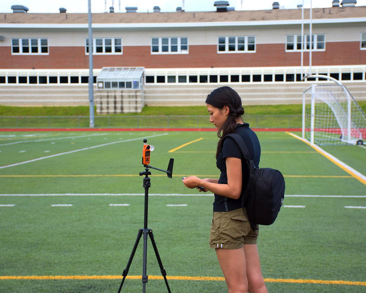 Kestrel 5400 Heat Stress LiNK Enabled Pro mit LiNK, Kompass und Fahnenhalterung, orange, LiNK Enable