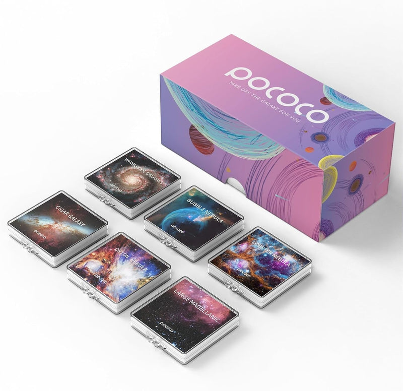 POCOCO Starry Sky Projector Lamp Discs (Nebula), Nebula