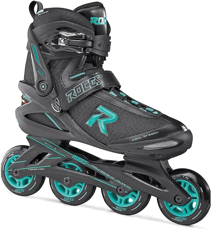 Roces Damen Icon Inliner 40 black/aqua, 40 black/aqua