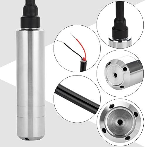 Bewinner Wasserstandssensor, TL231 Flüssigkeitsstandssensor, DC 24V Füllstandsensor 4-20mA Einwurf-F