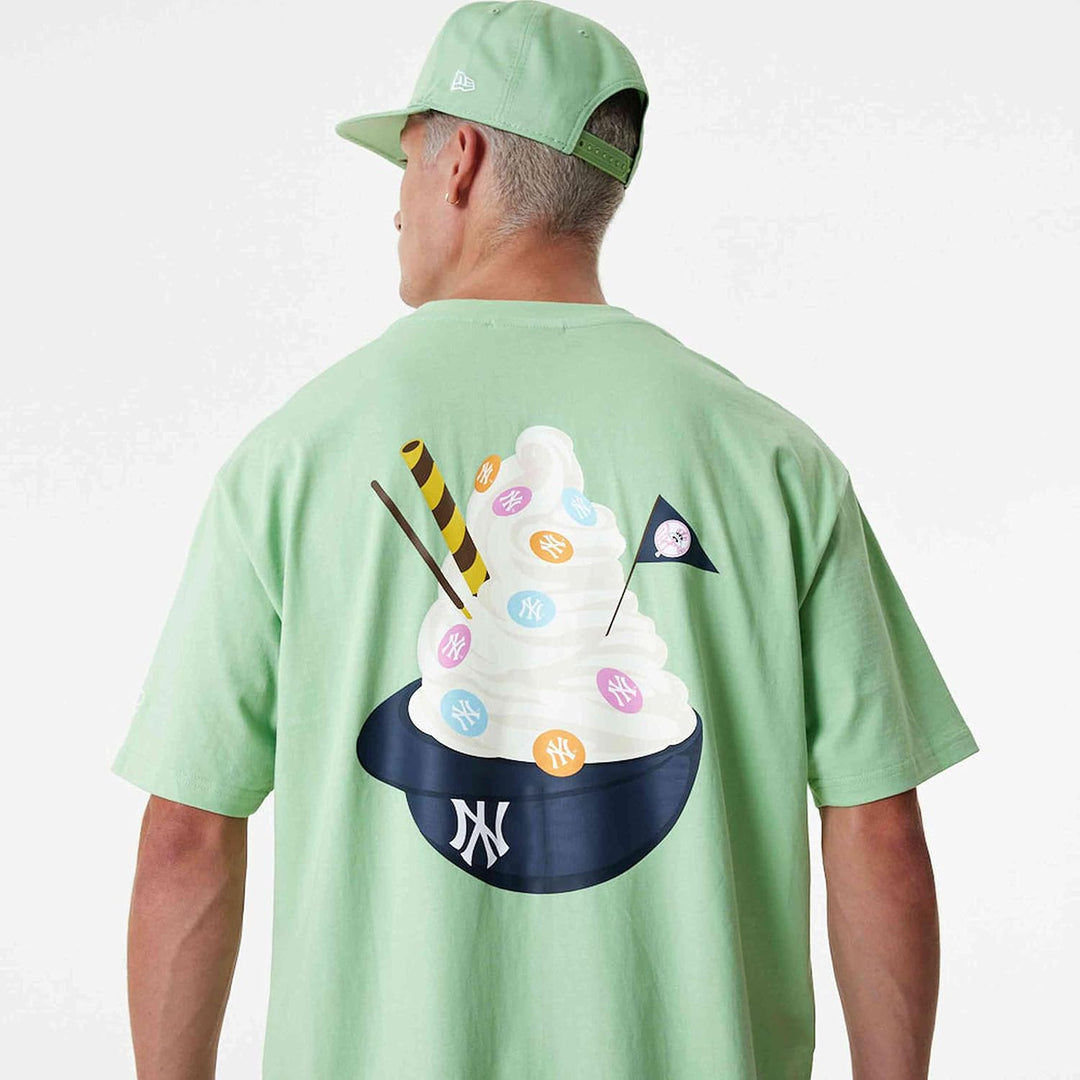 New Era - MLB New York Yankees Icecream T-Shirt Farbe Grün M Bright Gree, M Bright Gree