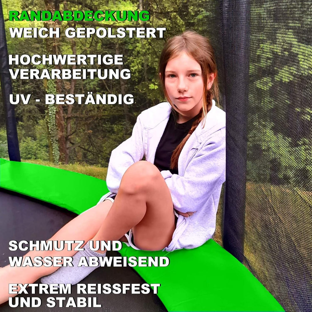 Baunsal® Trampolin Randabdeckung Ø 183 244 250 275 300 305 335 366 370 396 400 427 430 457 460 487 4