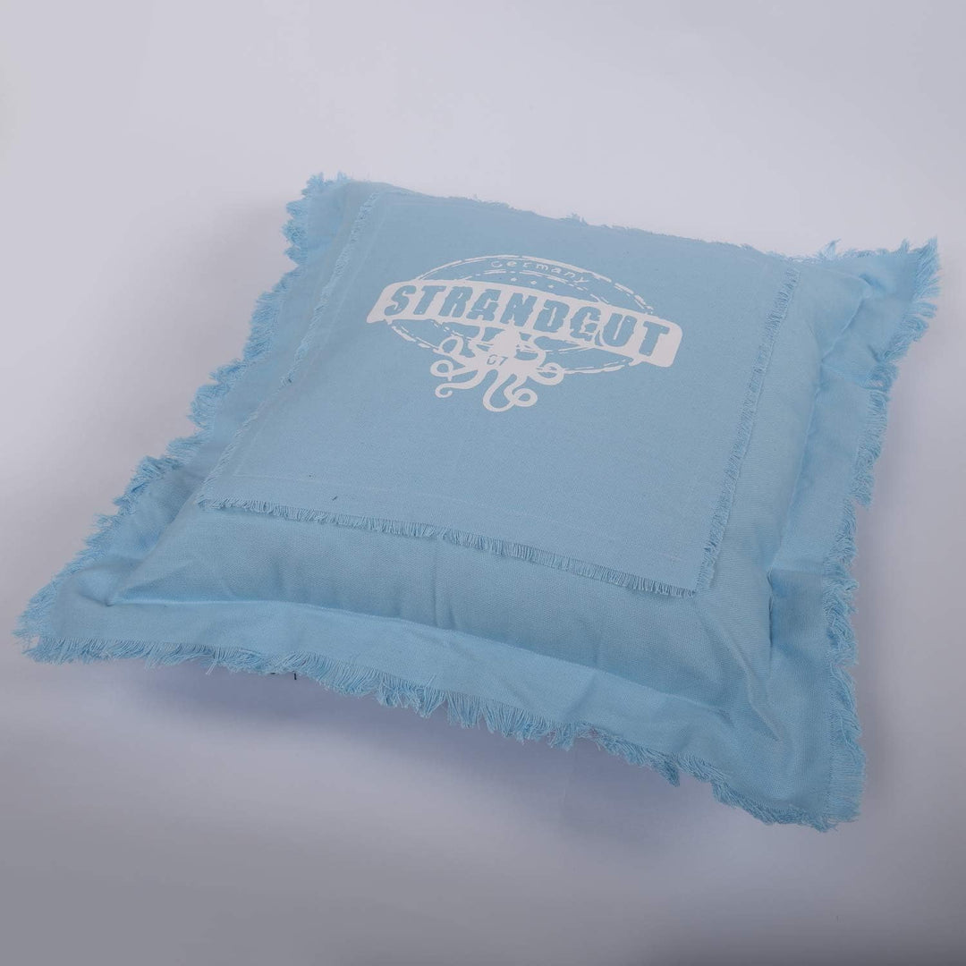 Strandgut07 Kissen mit Reissverschluss, 53 x 53 cm, Hellblau 53 x 53 cm Hellblau, 53 x 53 cm Hellbla