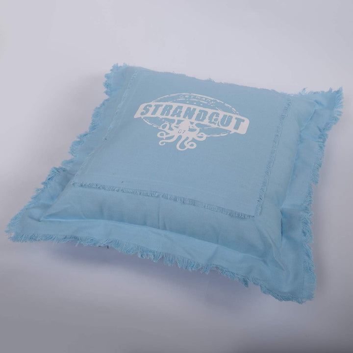 Strandgut07 Kissen mit Reissverschluss, 53 x 53 cm, Hellblau 53 x 53 cm Hellblau, 53 x 53 cm Hellbla
