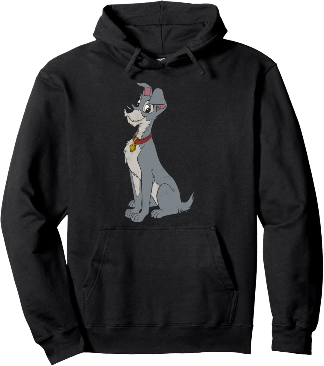 Disney Lady And The Tramp Vintage Portrait Pullover Hoodie