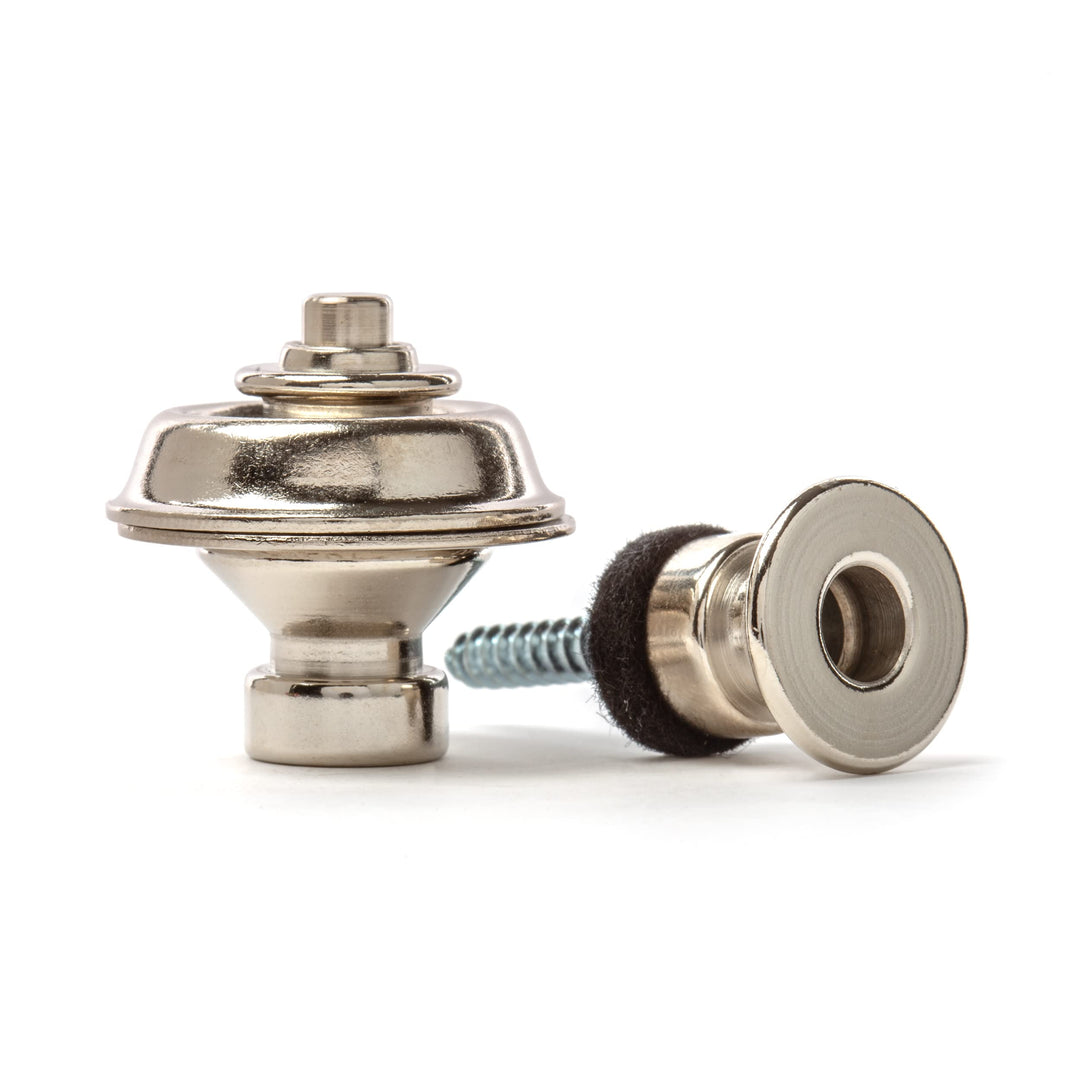 Straplok Jim Dunlop Traditionnel Straplok Traditionnel - Nickel Sachet de 2 Nickel Nickel Traditionn