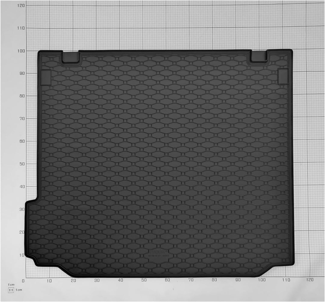 Stylisches Gummi- und Kofferraumwanne Set geeignet für BMW X5 F15 ab 2013 bis 2018 - Schützen und Au