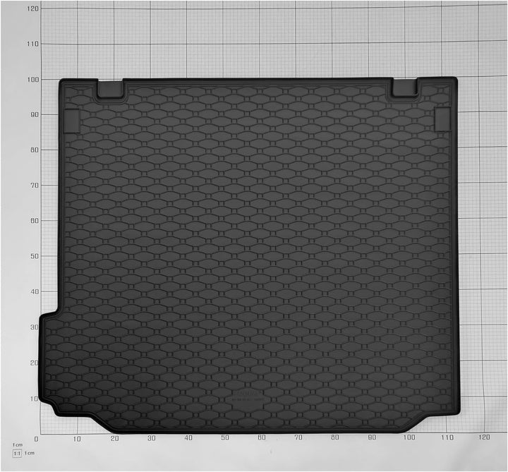 Stylisches Gummi- und Kofferraumwanne Set geeignet für BMW X5 F15 ab 2013 bis 2018 - Schützen und Au
