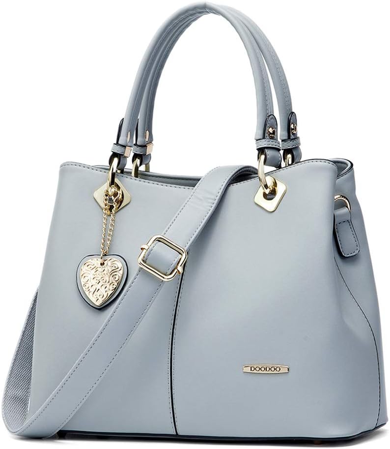 BUKESIYI Damen Tasche Umhängetasche Handtasche Frauen Klein Schultertasche Weekender Lack PU Leder C