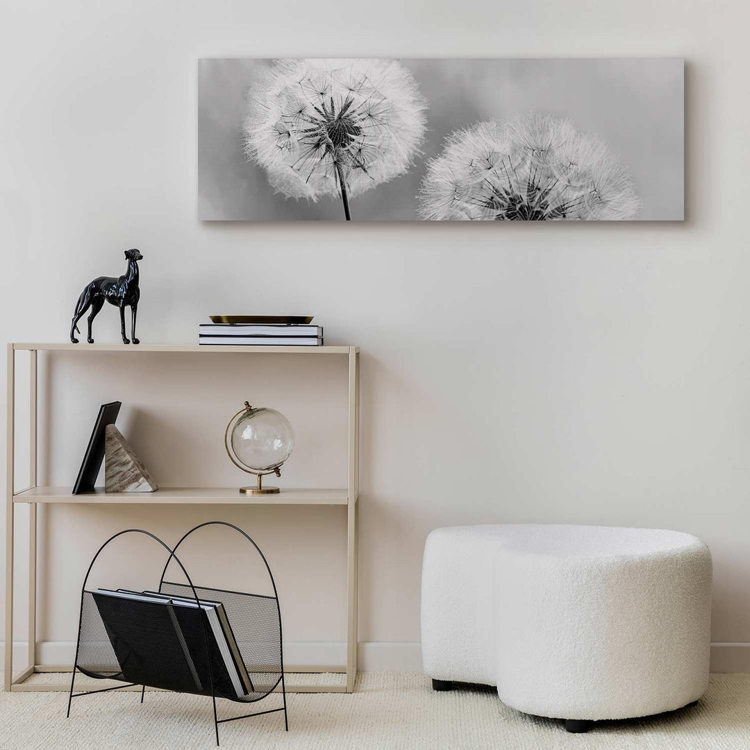 murando - Bilder Pusteblume 135x45 cm Vlies Leinwandbild 1 tlg Kunstdruck modern Wandbilder XXL Wand