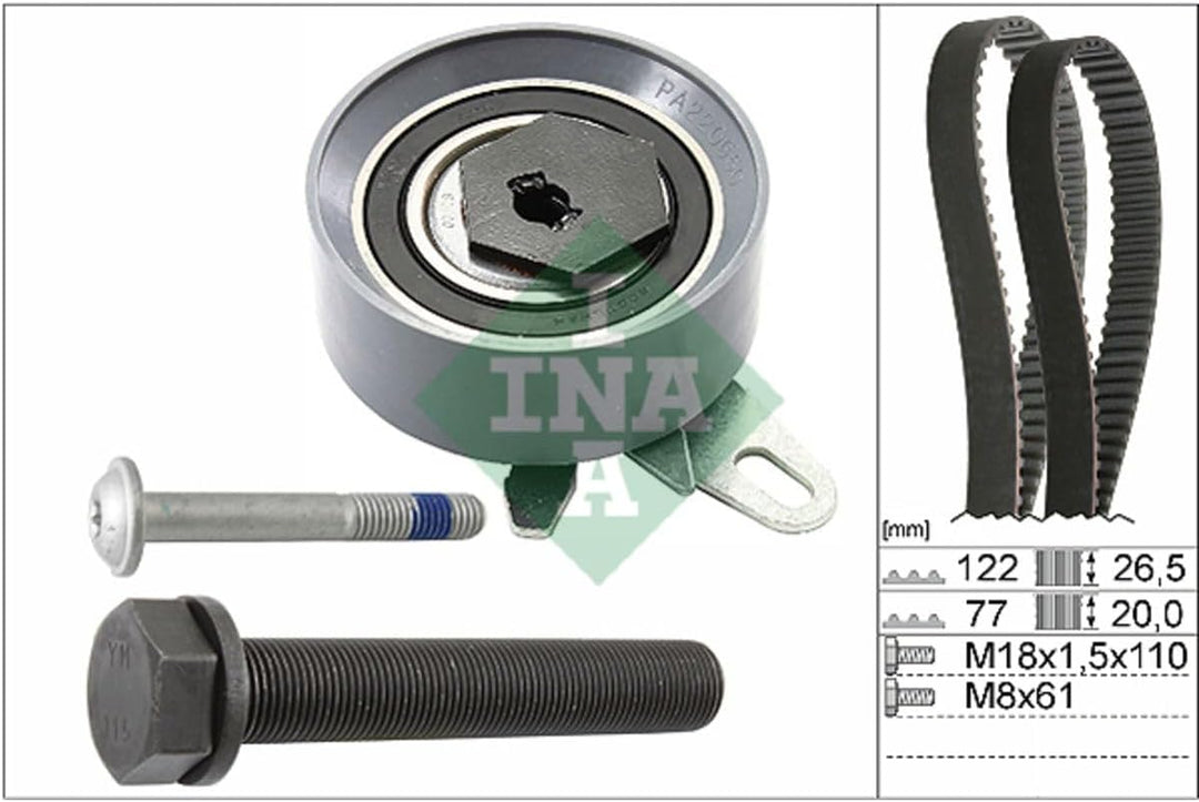 INA 530 0406 10 Zahnriemensatz