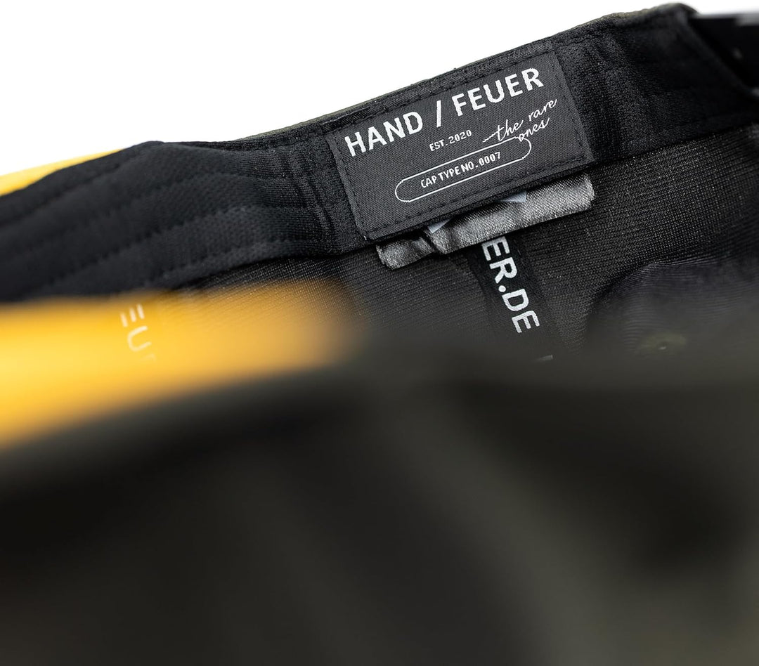 Hand und Feuer Snapback Cap Wild Dunkelgrün Ripstop One Size