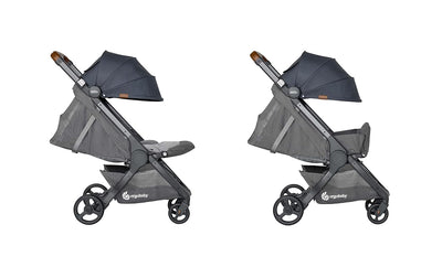 Ergobaby Metro+ Deluxe Kinderwagen Buggy mit Liegefunktion, Premium Kinder-Buggy ab Geburt bis 22kg,