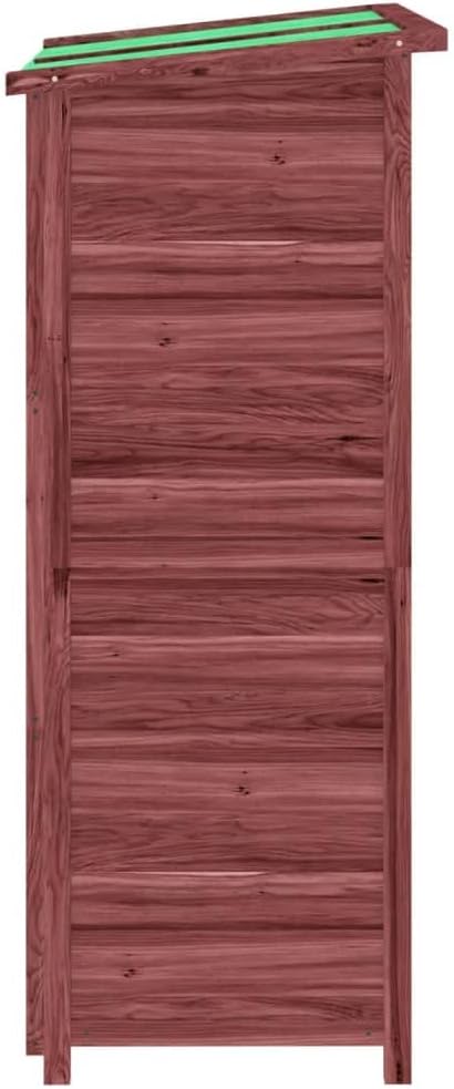 Festnight Gartenhaus Klein Holz Geräteschuppen Holz Gartenschrank Für Den Aussenbereich,Gerätehäuser