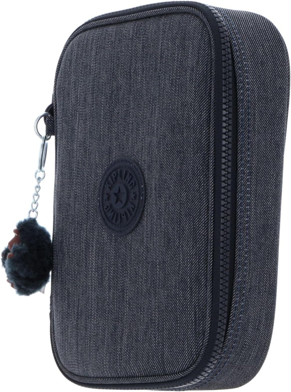 Kipling 100 PENS, Grosses Federmäppchen für bis zu 100 Stifte, 21 cm, 1.5 L, Marine Nary Marine Navy