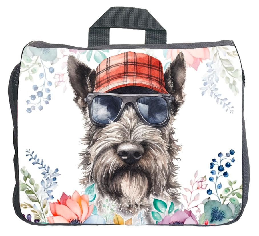 Cadouri Hundezubehörtasche mit Scottish Terrier - Aufbewahrungstasche mit Hunderasse für Hundebesitz