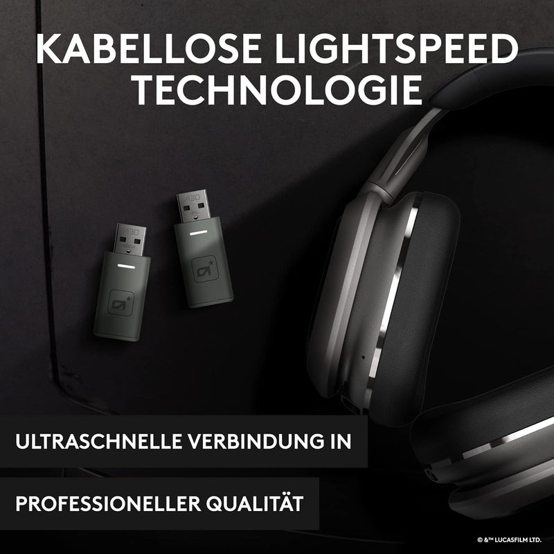 Logitech G Astro A30 Lightspeed Kabelloses Gaming-Headset A30 PS5, PS4, PC/MAC Silber, A30 PS5, PS4,